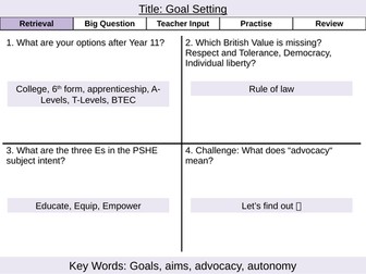 Y8 PSHE-HT1- Autonomy and Advocacy