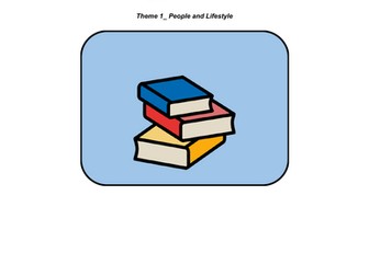 Reading Worksheet - Theme 1 (French) People and Lifestyle