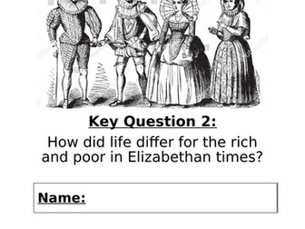 WJEC/EDUQAS: GCSE History - Elizabeth 1558-1603 Booklets