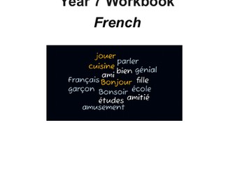 Y 7 French workbook