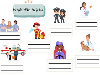 People Who Help us sentences