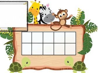 Animal ten frame adding