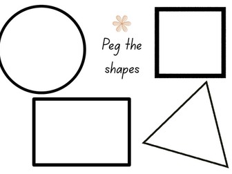 Peg the shapes