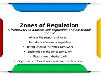 Zones of Regulation Staff Meeting/INSET
