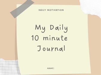 Daily Journal