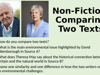 Non-Fiction - Comparison