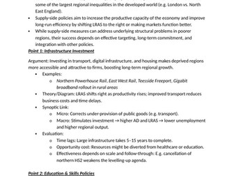 Predictions for Economics Paper 3