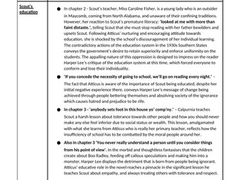 To Kill a Mockingbird Essay Plan - Education