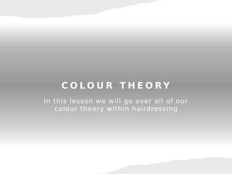 level 2 hairdressing colour theory