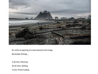 Twilight Writing sheet