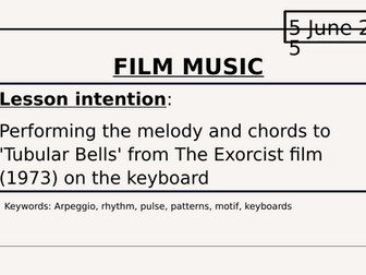 Minimilism Tubular Bells Keyboard Lesson
