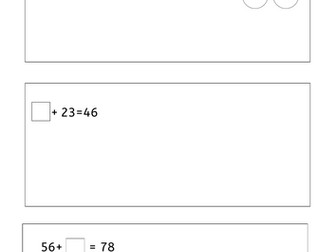 Year 2 Maths: Missing Number Worksheet