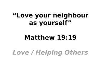 AQA GCSE RS/RE Key Quotes Wall (24 Essential Quotes)