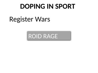 Dominate Doping in Sport! GCSE PE Essential Bundle!