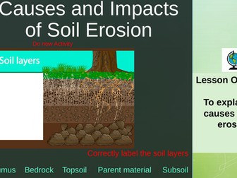 Causes of Soil Erosion