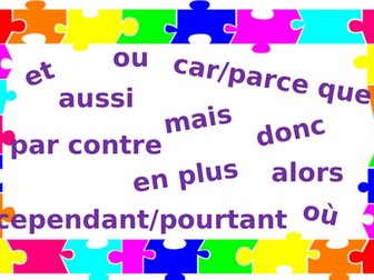 Classroom display - French