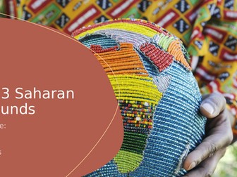 KS3- Saharan Sounds
