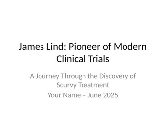 James Lind. Who he was and what he did?