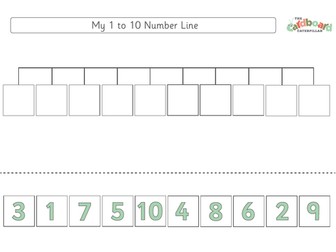 Number Ordering and Recognition Sheets