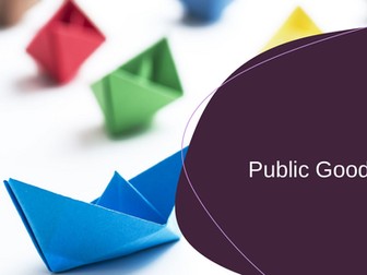 OCR Microeconomics - 2.10 Public Goods