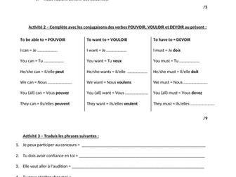 French Studio Module 5 Milestone Assessments with Correction