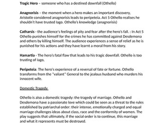 Othello AO4 Ideas