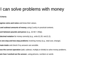 Money problem solving