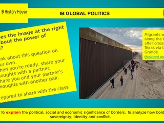 IB Global Politics - HL Challenge: Borders