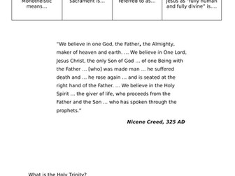 What is the Trinity?