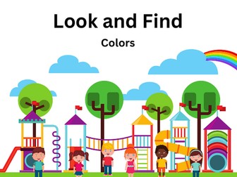 Look and Find! Kids FlashCard Activity