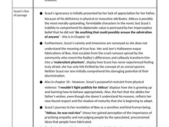 To Kill a Mockingbird - Growing Up