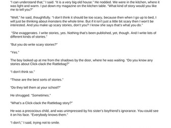 Creative Writing - Gothic Horror