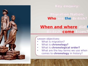 Lesson 2: Migration Nation: When and Where Did the British Come From? (CHRONOLOGY)