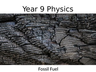 Fossil fuel