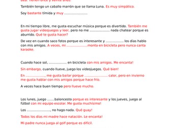 Model writing task Viva 1 Module 2