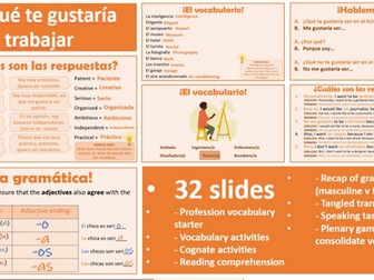 Viva 3, Module 2.2 - En qué te gustaría trabajar