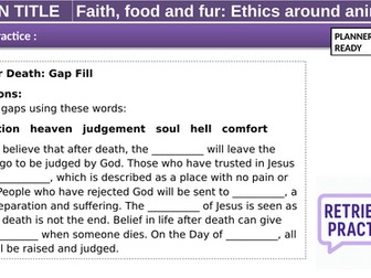 Animal Rights KS3/4