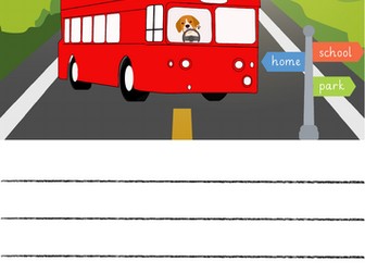 Transportation Writing EYFS