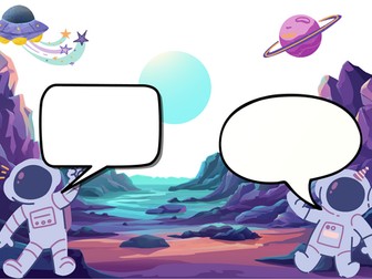 Space Writing Adventure