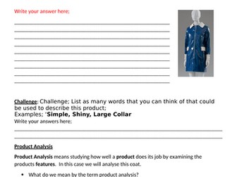 KS3 DT - ACCESS FM Mary Quant
