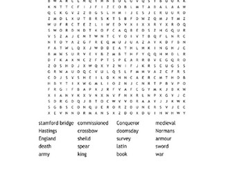 Normans - Wordsearch