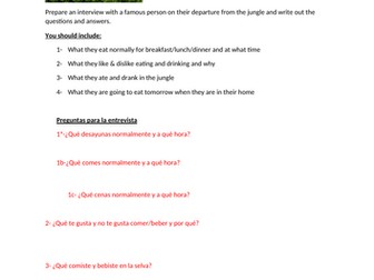 I'm a celebrity get me out of here interview- Spanish- Viva 2 M3