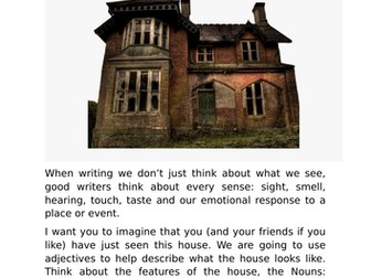 Creative Writing Exercise: The Haunted House.