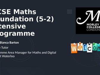 GCSE Maths Foundation Factors Multiples Primes HCF LCM Package