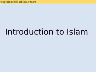 Introduction to Islam