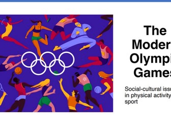 A-Level PE: Modern Olympic Games