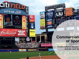 A-Level PE: Commercialisation