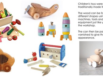 Wooden Toy Design Task