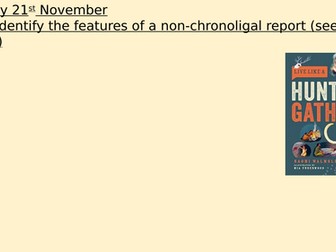 Live Like A Hunter Gatherer Year 3 Unit