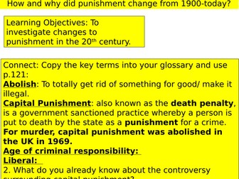 Abolition of the death penalty lesson